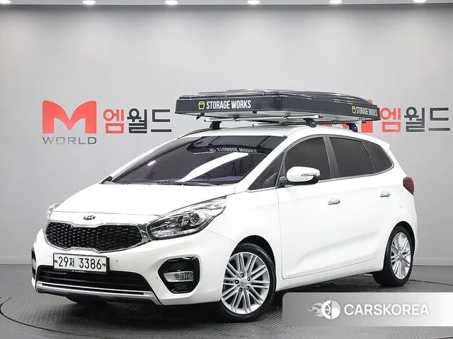 Kia The New Carens 2018 Белый из Кореи