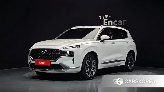 Hyundai The New Santa Fe 2021 Белый из Кореи