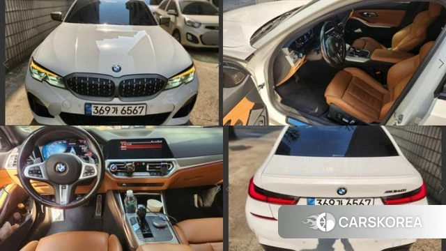 BMW 3 Series (G20) 2021 Белый из Кореи