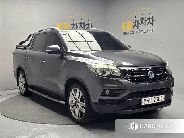 Ssangyong Rexton Sports 2019 Серый из Кореи