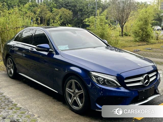 Mercedes-Benz Class C 2018 Синий из Китая