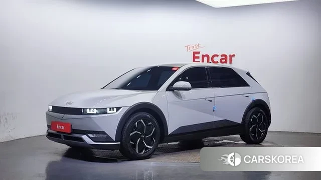 Hyundai Ionic 5 2021 Серебристо-серый из Кореи