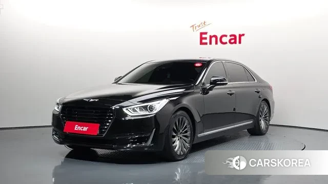 Genesis EQ900 2018 Черный из Кореи