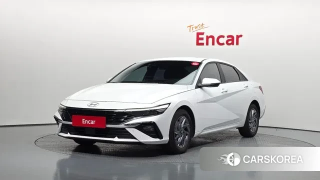 Hyundai The New Avante (CN7) 2023 Белый из Кореи