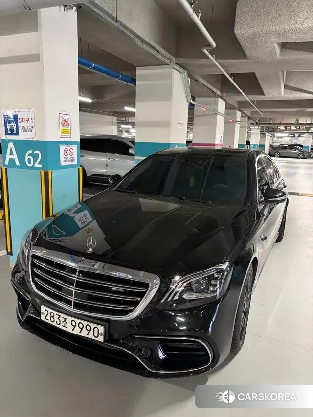 Mercedes-Benz S-Class W222 2019 Черный из Кореи