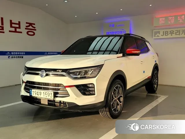 Ssangyong Beautiful Korando 2022 Белый из Кореи