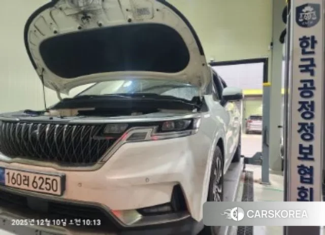 Kia Carnival 4th generation 2022 Белый из Кореи