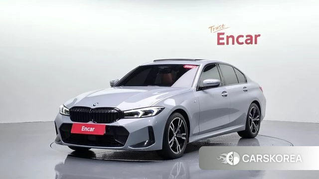 BMW 3 Series (G20) 2023 Серебристо-серый из Кореи