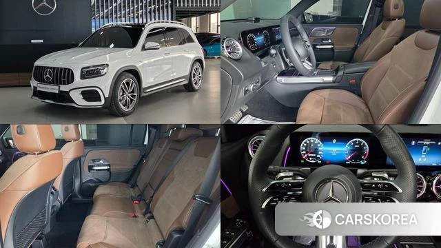 Mercedes-Benz GLB-Class X247 2025 Белый из Кореи