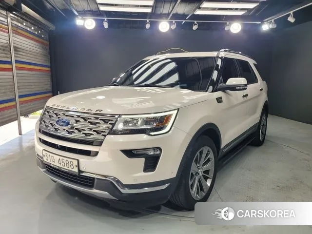 Ford Explorer 2018 Белый из Кореи