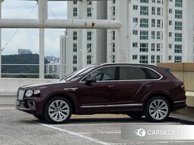 Bentley Bentayga 2021 Фиолетовый из Кореи