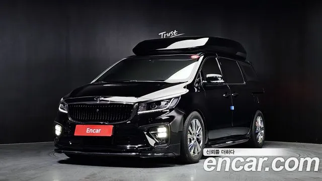 Kia The New Carnival 2019 Черный из Кореи