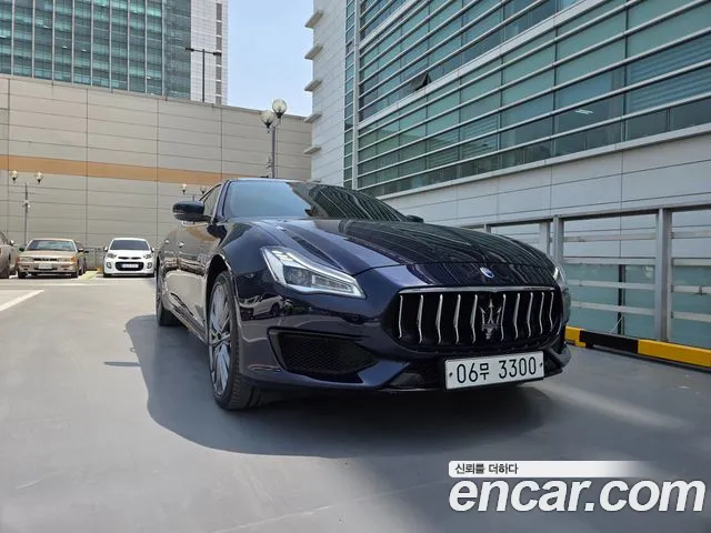 Maserati Quattroporte 2019 Синий из Кореи