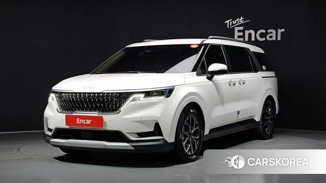 Kia Carnival 4th generation 2023 Белый из Кореи