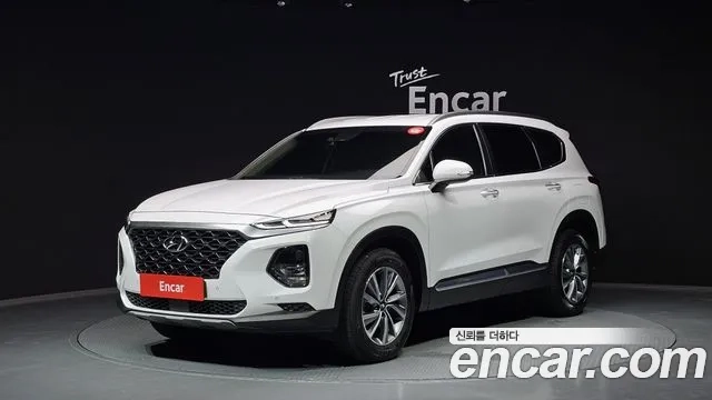 Hyundai Santa Fe TM 2019 Белый из Кореи