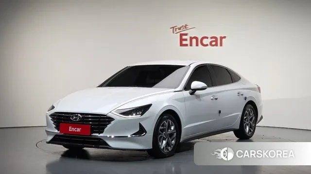 Hyundai Sonata (DN8) 2019 Белый из Кореи
