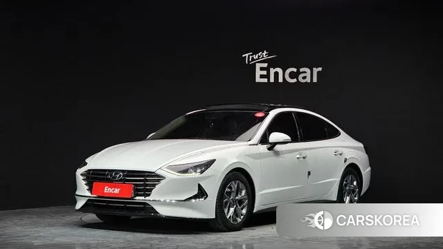 Hyundai Sonata (DN8) 2019 Белый из Кореи
