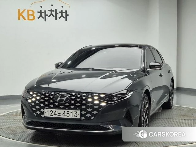 Hyundai The New Grandeur IG Hybrid 2022 Серый из Кореи
