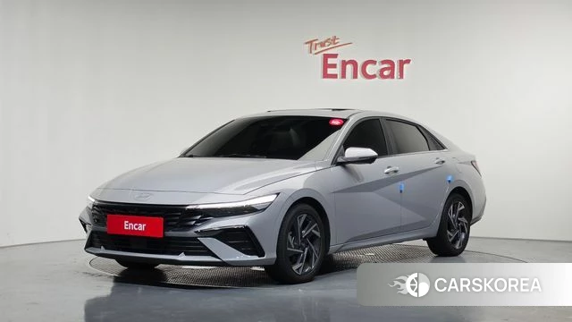 Hyundai The New Avante (CN7) 2025 Серебристо-серый из Кореи