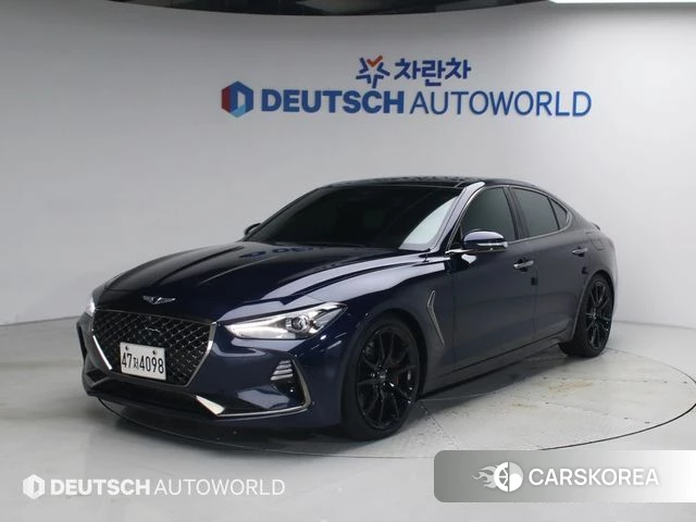 Genesis G70 2018 Синий из Кореи