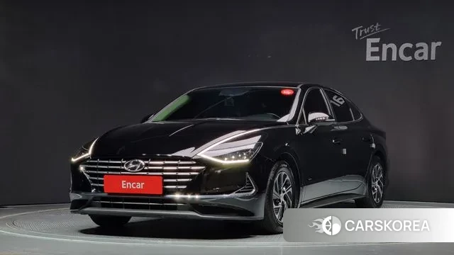 Hyundai Sonata Hybrid (DN8) 2022 Черный из Кореи