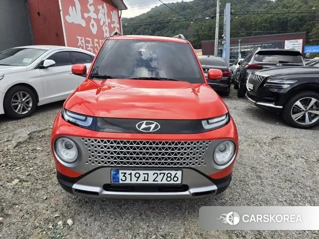 Hyundai Casper 2023 Красный из Кореи