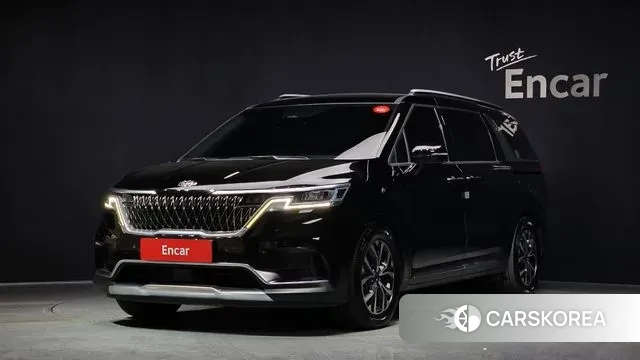 Kia Carnival 4th generation 2021 Черный из Кореи