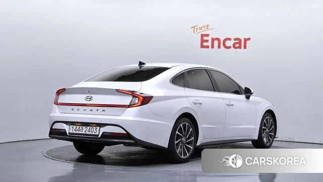 Hyundai Sonata (DN8) 2021 Белый из Кореи