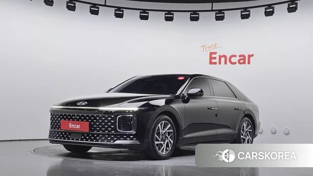 Hyundai Grandeur (GN7) 2023 Черный из Кореи