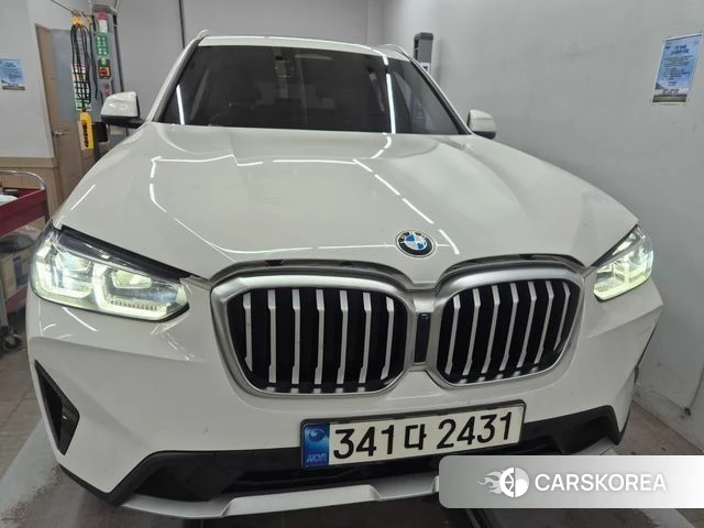 BMW X3 (G01) 2022 Белый из Кореи