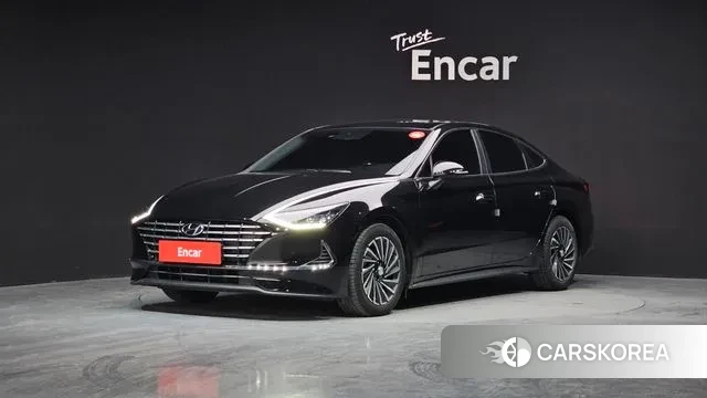 Hyundai Sonata Hybrid (DN8) 2021 Черный из Кореи