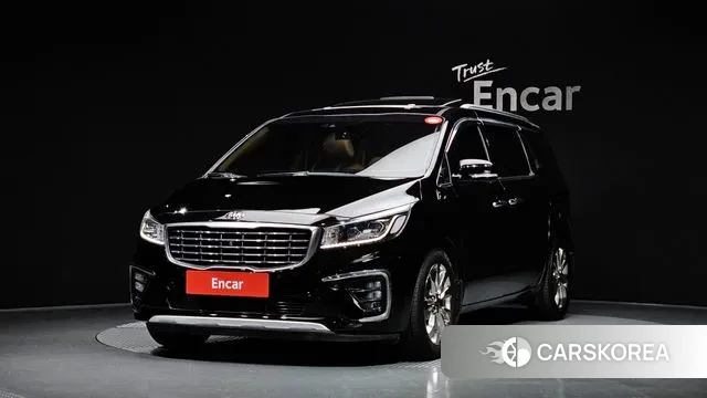 Kia The New Carnival 2018 Черный из Кореи