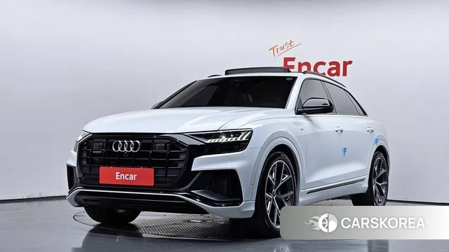 Audi Q8 (4M) 2023 Белый из Кореи