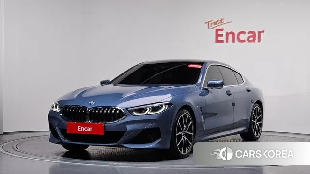 BMW 8 Series (G15) 2021 Синий из Кореи
