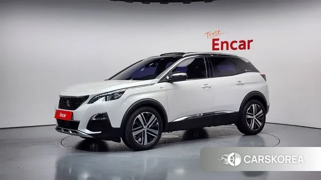 Peugeot 3008 second generation 2018 Белый из Кореи
