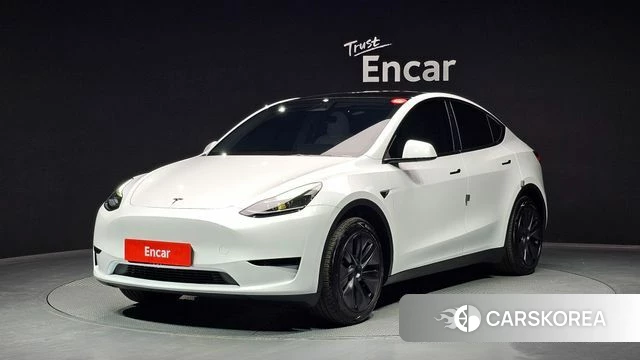 Tesla Model Y 2024 Белый из Кореи