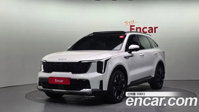Kia The New Sorento 4th Generation 2023 Белый из Кореи