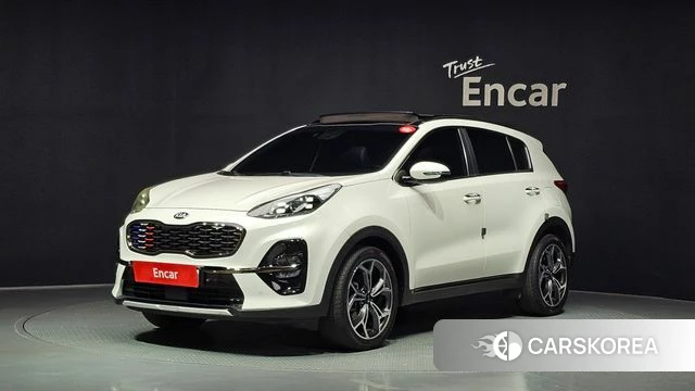 Kia Sportage The Bold 2019 Белый из Кореи
