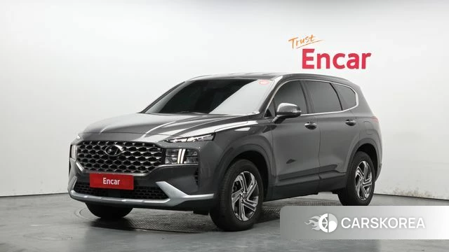 Hyundai The New Santa Fe 2022 Серый из Кореи