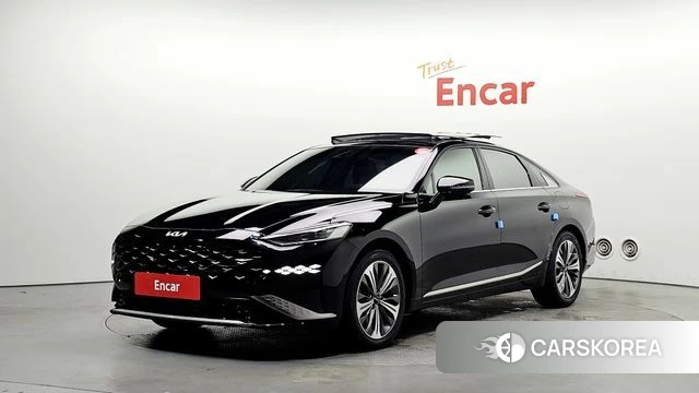 Kia K8 2021 Черный из Кореи