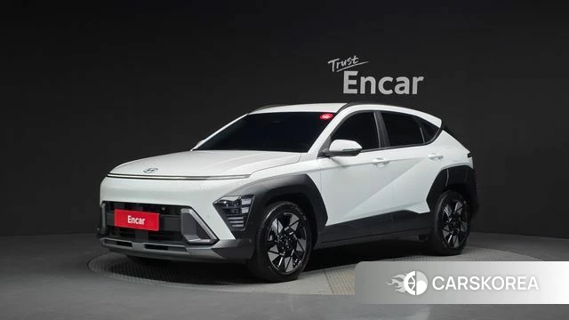 Hyundai Kona Hybrid (SX2) 2023 Белый из Кореи