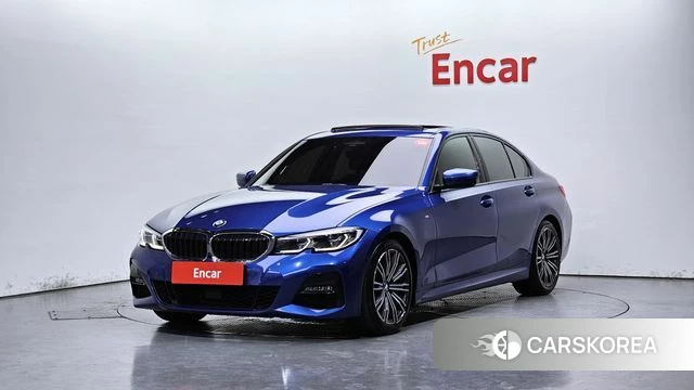 BMW 3 Series (G20) 2020 Синий из Кореи