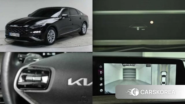 Kia K8 2022 Черный из Кореи