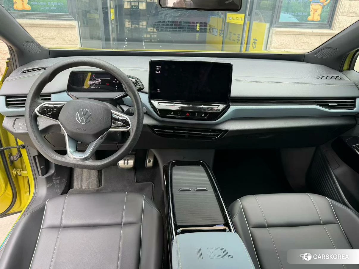 Volkswagen ID.4 X 2021 Желтый из Китая