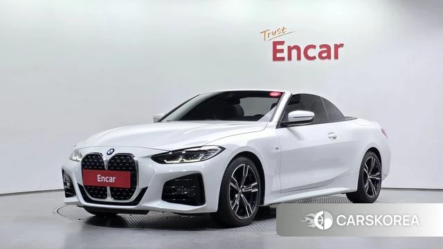 BMW 4 Series (G22) 2022 Белый из Кореи