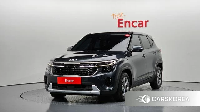 Kia The New Seltos 2023 Серый из Кореи
