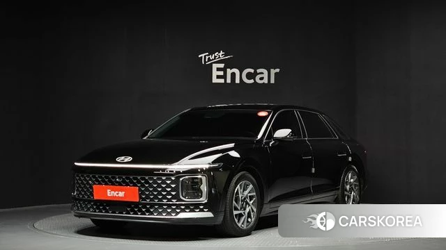 Hyundai Grandeur Hybrid (GN7) 2023 Черный из Кореи