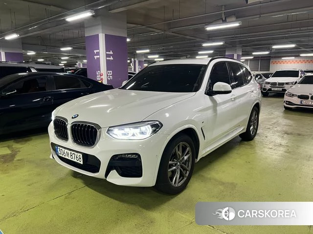 BMW X3 (G01) 2021 Белый из Кореи