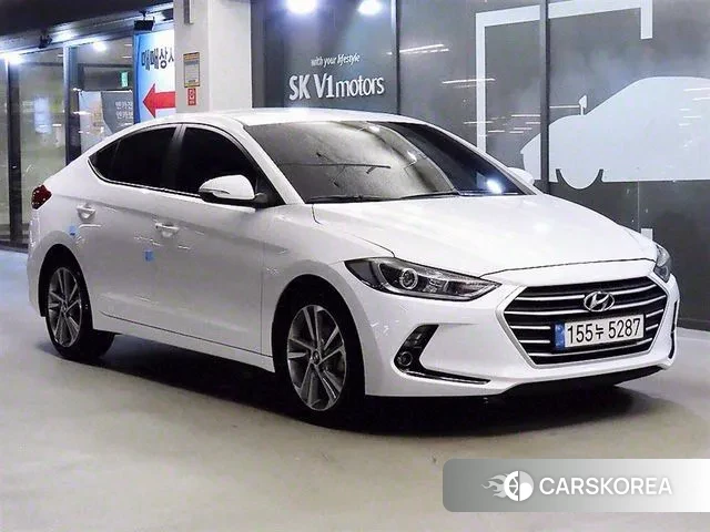 Hyundai Avante AD 2018 Белый из Кореи