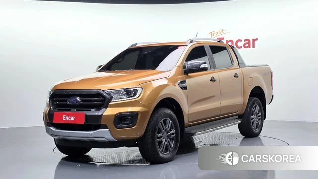 Ford Ranger 3rd Generation 2021 Оранжевый из Кореи
